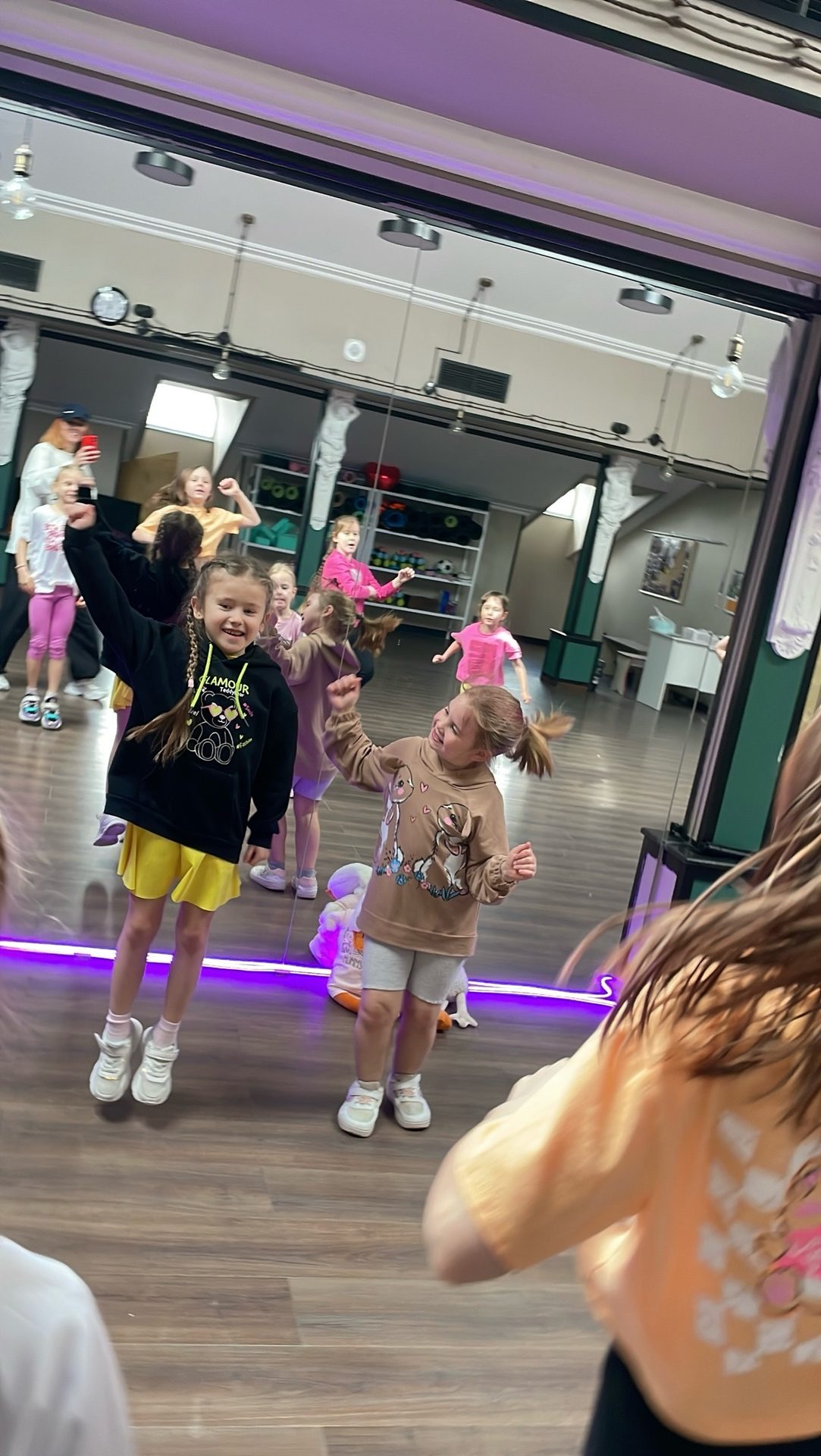 Детская танцевальная тренировка Zumba Kids